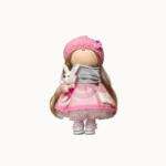 Pink tilda doll